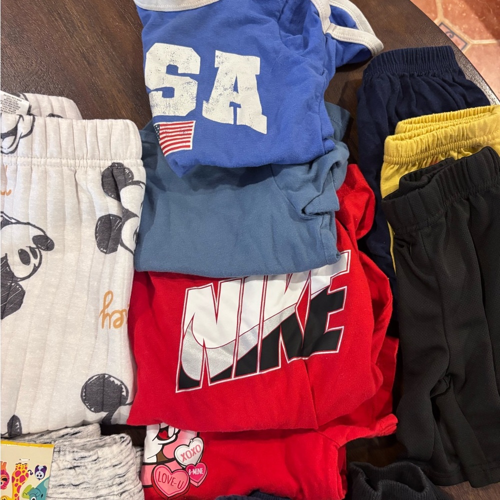 Toddler Boy 16pc Clothing Bundle 2T–3T | Nike, Disney, NWT Pieces - Picture 3 of 7